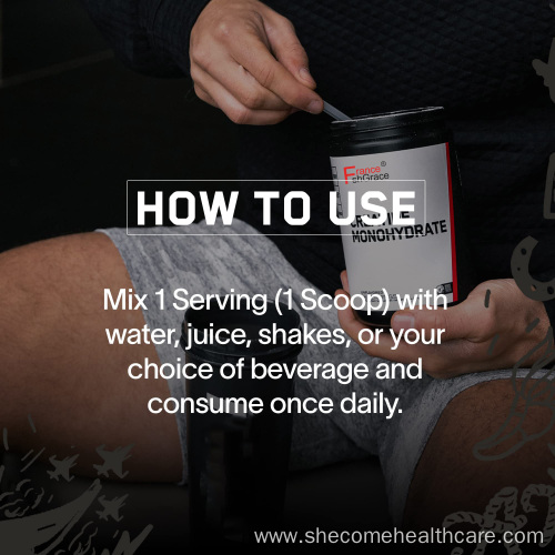 Monohydrate Powder Supports Muscle Growth Creatine Powder